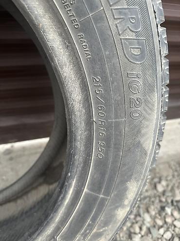 купить резину 21560 r16: Шины 215 / 60 / R 16, Зима, Б/у, 1 шт, Легковые, Yokohama — 3
