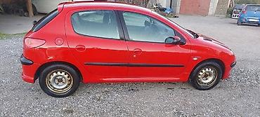 auto pragovi: PREDNJA DESNA VRATA CRVENA ZA PEUGEOT 206 | imam sve delove za — 1