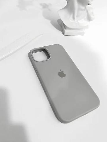 Iphone 13, 14, 15 ucun kabro(qaya boz reng) az istifade olunub hec bir