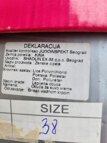 Sandale: Sandale, 38 — 9