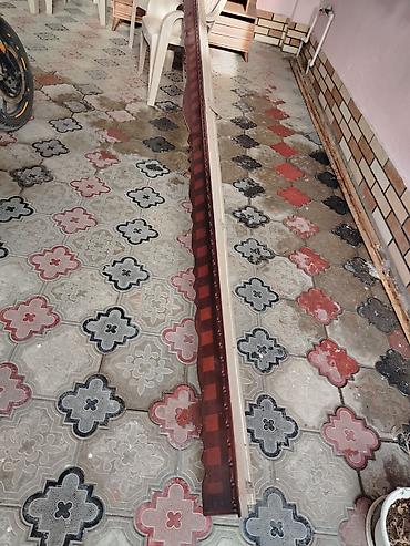 Ağacdan dekorativ karniz/simslik - Material: bərk ağac, cilalanmış