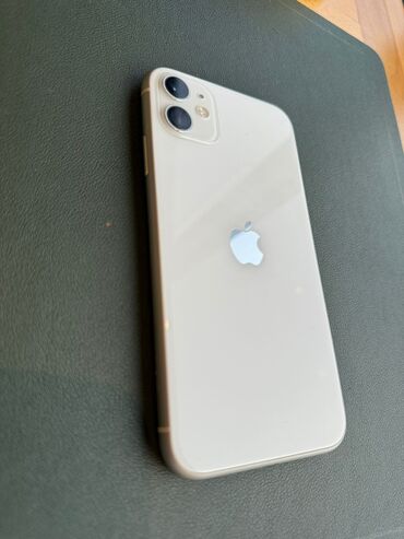 Apple iPhone: IPhone 11, 128 ГБ, Белый, Гарантия, Отпечаток пальца, Face ID