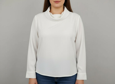 bluzki z bufiastymi rękawami zalando: Bluzka damska, rozmiar XL