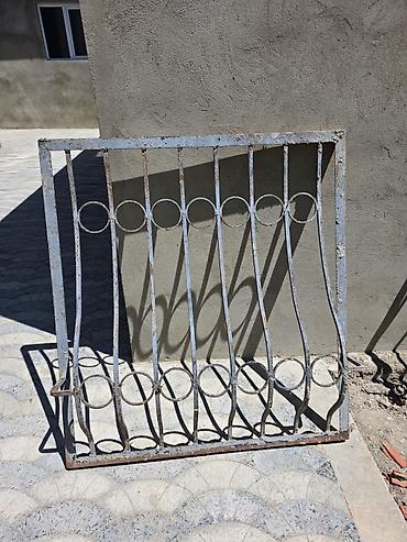 balkon resotkalari: Metalkonstruksiya pəncərə barmaqlıqları - Material: polad/prokat — 1