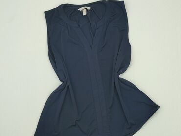 bluzki damskie eleganckie niebieska: Блуза жіноча, H&M, M, стан - Хороший