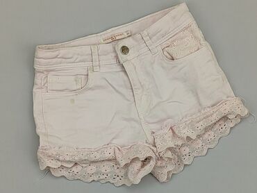 białe bluzki z krótkim rękawem eleganckie: Shorts, S (EU 36), condition - Very good