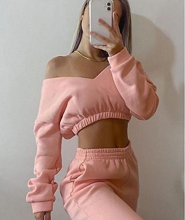 baletanke devojcice: Komplet trenerke crop top bluza i donji deo. Kvalitetan pamuk sa — 1