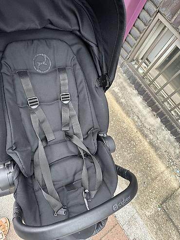 ступенька детская: Коляска Cybex Platinum (серия Priam платформа Platinum), цвет Black — 3