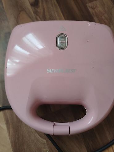 Ostali kuhinjski aparati: SilverCrest aparat za vafle – dupli - Boja: roze - Tip: električni — 5