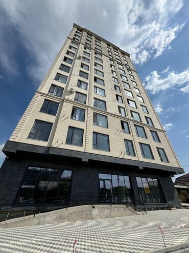 квартира орозбекова: 1 комната, 55 м², Элитка, 9 этаж, ПСО (под самоотделку)