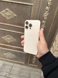 Apple iPhone: IPhone 16 Pro Max, 256 GB, Desert Titanium, Zəmanət, Simsiz şarj, Face ID — 11