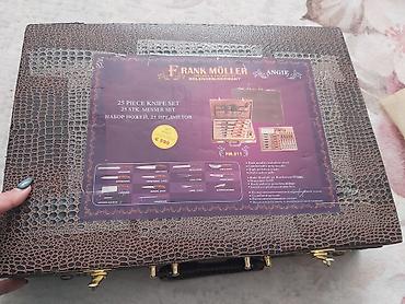 usta ləvazimatları: Frank Möller Violetta FM-311 – 25 hissəli bıçaq dəsti — 7