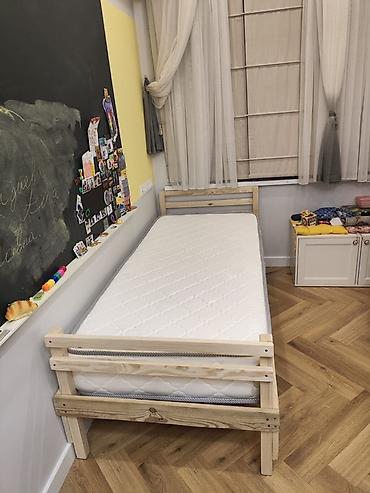 Кровати из массива сосны - Модели: односпальные, двуспальные at lalafo.kg Кровати из массива сосны - Модели: односпальные, двуспальные