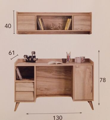 velioğlu mebel: Oğlan və qız üçün, Yeni, Siyirməli, Yazı masası, Stullsuz