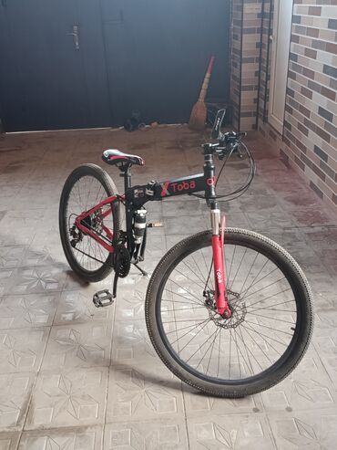 скоростной велосипед: İşlənmiş Dağ velosipedi Toba, 26", sürətlərin sayı: 21, Ünvandan götürmə
