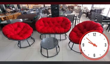 Bağ divan və kreslo dəstləri: Bag mebilleri hesir toxunma Qiymet 1ci madele aiddir Divan kreslolar — 4