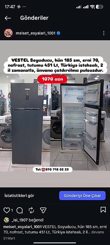 satfinder satisi: Yeni Soyuducu Satılır — 8