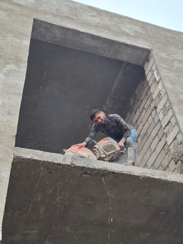 Beton işləri: Beton kəsimi və deşmə xidməti - Armaturlu/armatursuz beton, monolit — 1