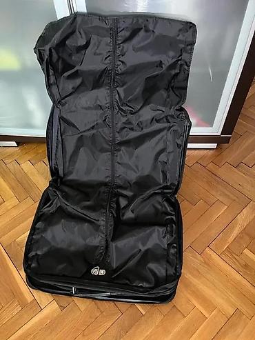 Putni koferi i torbe: Torba/kofer za poslovna putovanja – crni, širi model sa više pregrada — 10