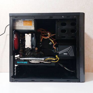 Kompüter ehtiyyat hissələri: Oyun üçün Kompüter "Gaming Core i5 3470 RX570 4GB” ⭐Tək Sistem Bloku –