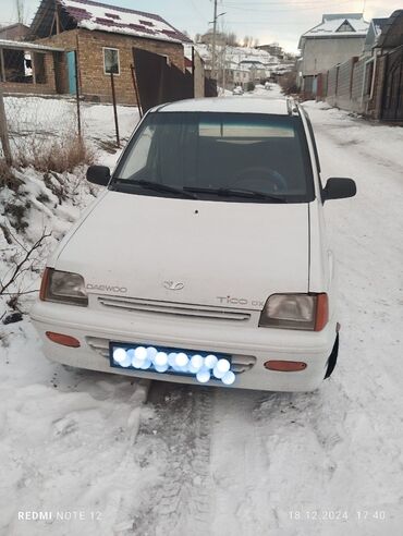 Daewoo: Daewoo Tico: 1995 г., 0.8 л, Механика, Бензин, Фургон