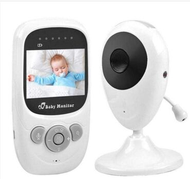 горшок детскии: Видеоняня Baby Monitor 2.4" с режимом ночного видения и двусторонней