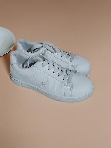 polo krasovka: Polo qadın/kişi krossovkası – 37 razmer. - Rəng: tam ağ - Minimalist — 1