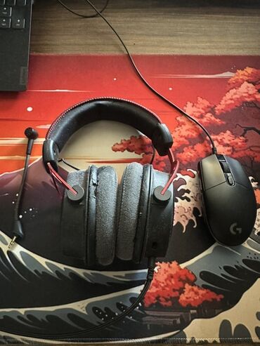 oyun komputer: HyperX Cloud (HX) naqilli oyun qulaqlığı Xüsusiyyətlər: - Naqilli