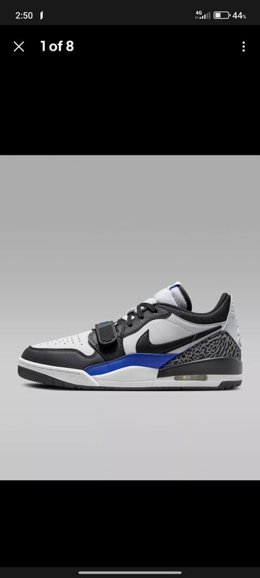 Botinkalar: Nike Jordan Legacy 312 Low – kişi krossovkası - Rənglər: ağ, qara