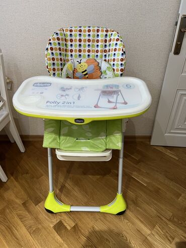 chicco yemek masası: Baby sitting chair Chicco Polly 2 in 1 with reels