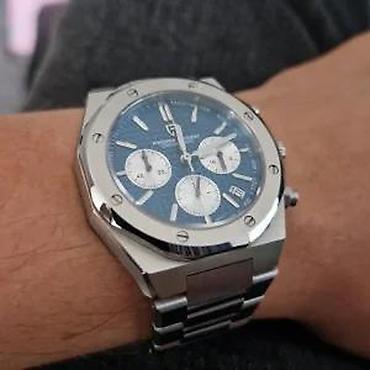 Ručni satovi: PAGANI DESIGN PD-1707 - 40mm - Plava- AP Royal Oak Homage Potpuno nov — 8