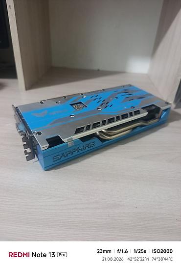 red: Видеокарта для ПК, Б/у, ЖК Sapphire, Radeon RX, 8 ГБ — 2