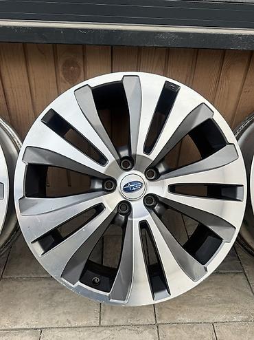 дамкрат авто: Литые Диски R 20 Subaru, Комплект, отверстий - 5, Б/у — 8