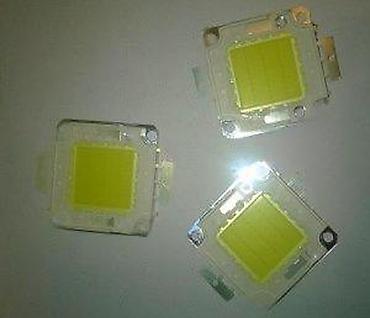 Ostali elektro materijali: LED ČIP 10W 12V | *LED čip 30W 400 din. 50W 500 din. *Na više komada — 10