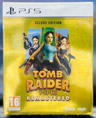 tomb raider: Ps5 tomb raider 1,2,3 deluxe edition