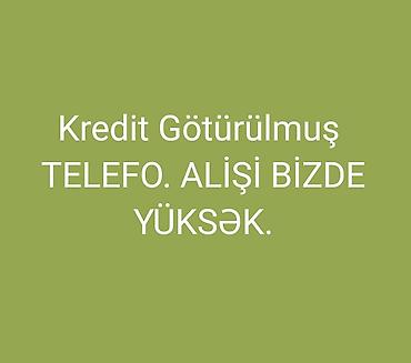 tablet duz: Xidmət: Kreditlə götürülmüş telefonların alışı Təsvir: - Kreditlə — 1
