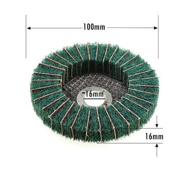 шлифовальный диск: Полировальный диск из нейлонового волокна, 1 шт, зернистость 280/320