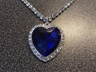 Ogrlice: ✨🌊 Ogrlica Titanik - Crveno Srce! ❤️💎💙 Cena:1200din Zasijajte ovim — 3