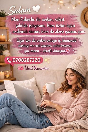 faize pul online: Faberlic ilə onlayn biznes imkanı - Evdən rahat işləmə fürsəti: öz — 2