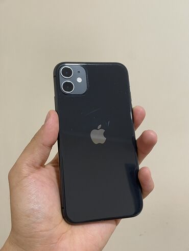 Apple iPhone: IPhone 11, Б/у, 128 ГБ, Черный, 79 %