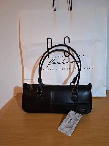 Torbe: Nova PS Fashion crna elegantna ženska torbica torba Nova crna — 7