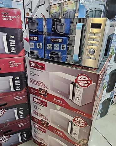 Микроволновки: Mikrodalğalı soba Mikrodalğalı soba Silver Model SL-3090S Türk — 3