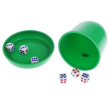 №: 14053 Məhsulun adı: Zər dəsti qab ilə, plastik, yaşıl, 5 əd Brend
