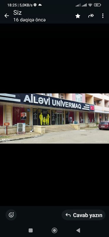 Anbar və emalatxanalar: Şirvan Şəhərində Məmmədəmim Rəsulzadə praspektində yerləşən 2 — 16