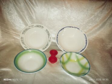 Çay dəstləri və servizlər: Çay dəsti, rəng - Narıncı, Şüşə — 6