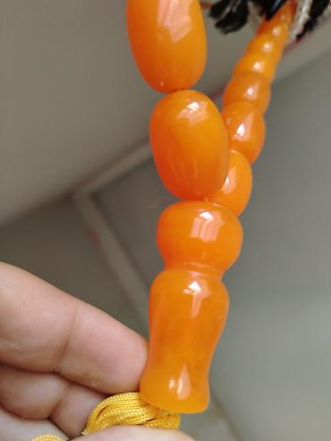 sacaq: Kehraba təsbeh – iri daşlı, xüsusi hazırlanma. - Material: sixma — 3