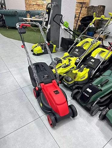 Газонокосилки: Газонокосилка, Новый, Электрическая, 2200 Вт, 4-х тактный двигатель, Самовывоз, Бесплатная доставка, Платная доставка — 8