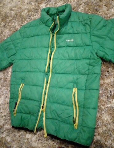 осенняя куртка мужская: Куртка M (EU 38), цвет - Зеленый