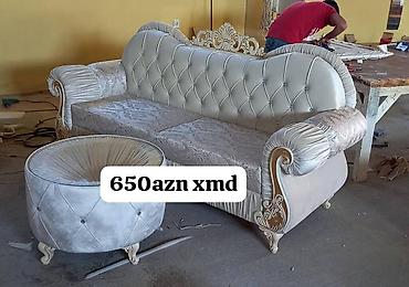 di̇van: Klassik üslubda hazırlanmış üçyerlik divan modelləri. Zərif oyma — 3
