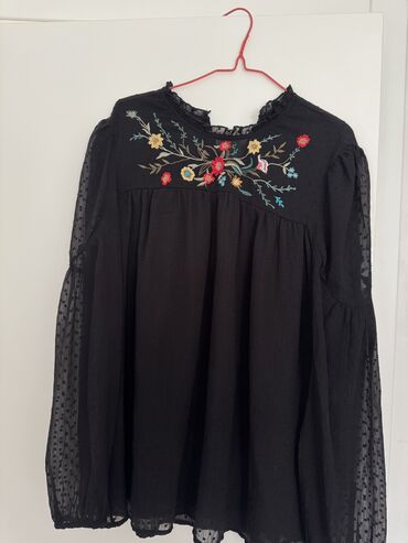 azzaro kosulje: M (EU 38), Floral, color - Black